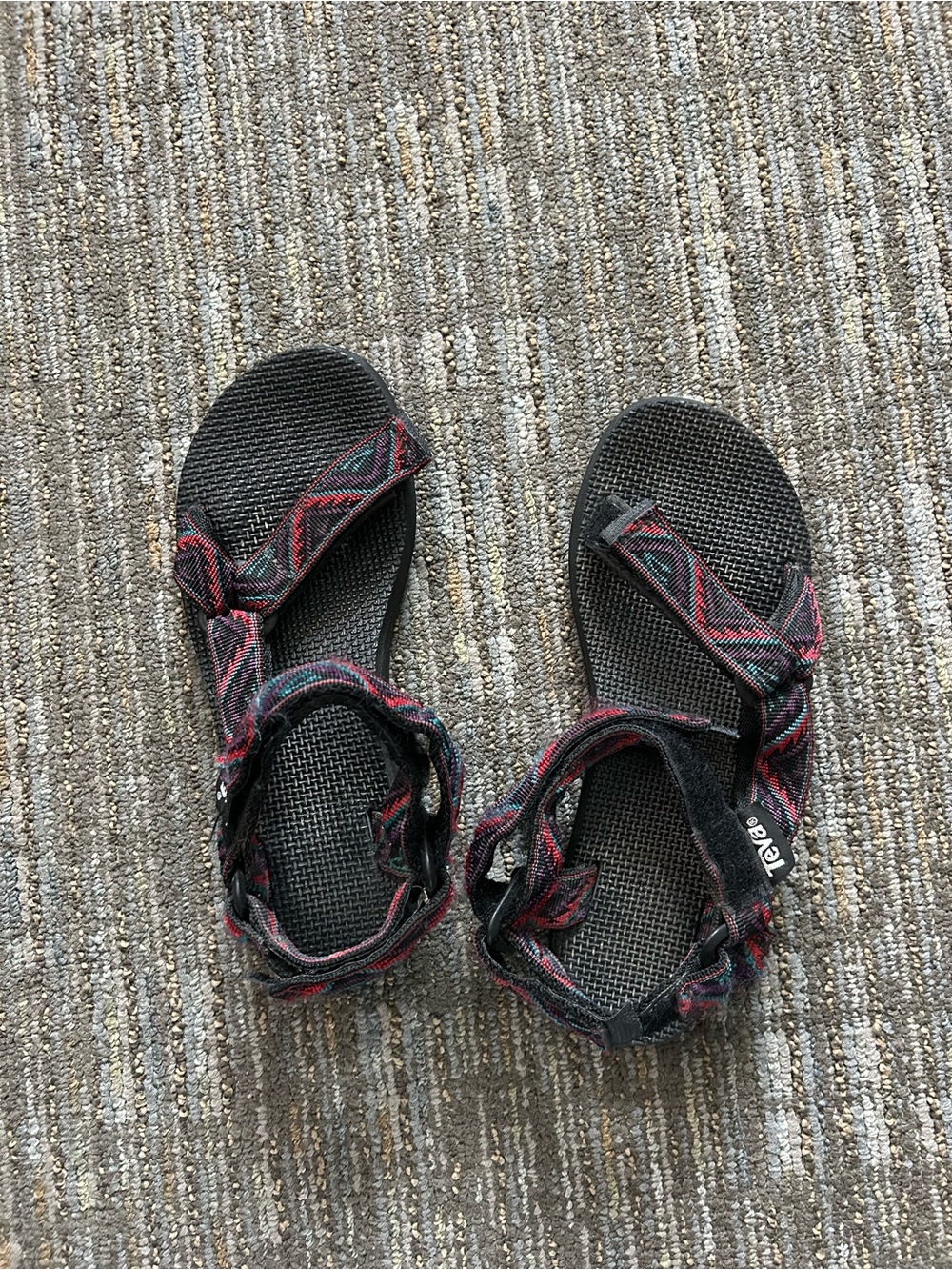 Vintage Teva Original Universal Sport Sandals | Aztec Geometric Print | 7